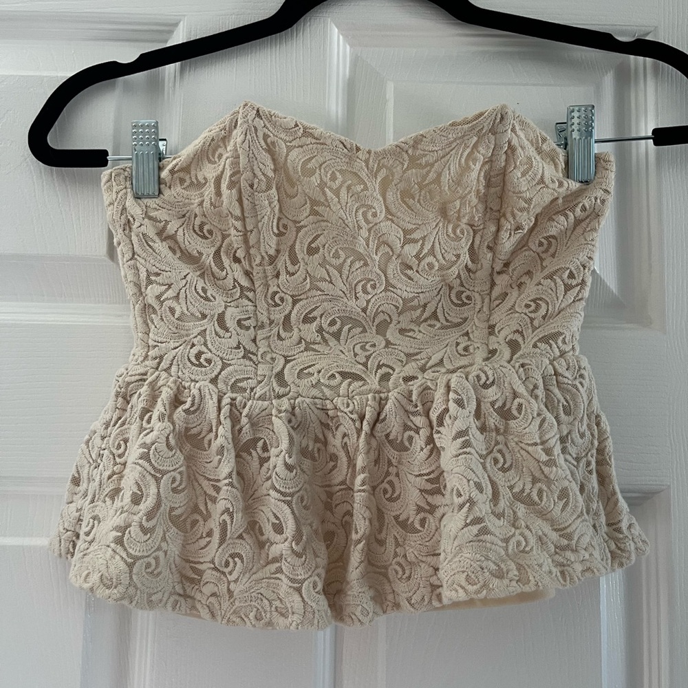 Urban Outfitters Pins and Needles Strapless Top